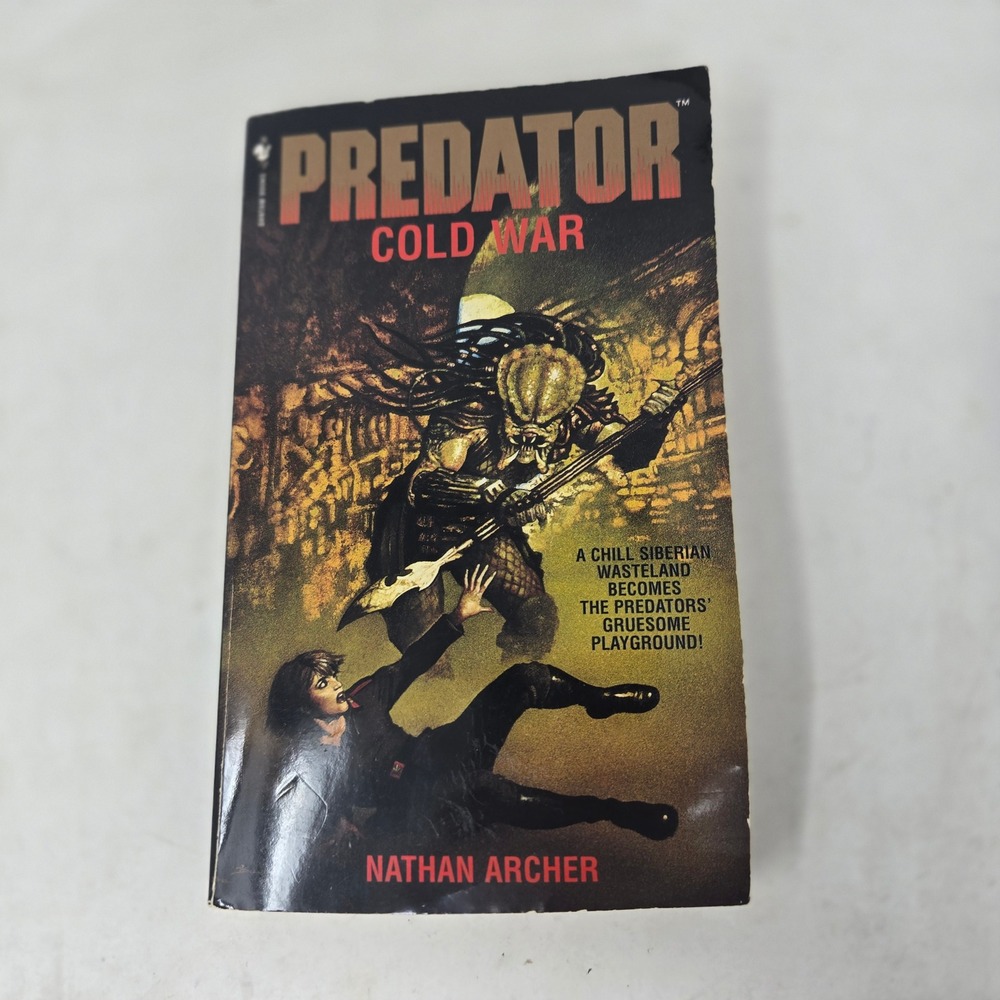 Predator Cold War Nathan Archer‎ Bantam Spectra 1997 Sci-Fi Paperback Book